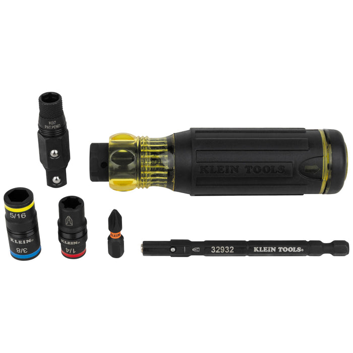 Klein Tools 32517HD KNECT™ 17-in-1 Impact-Rated Hybrid Screwdriver / Nut Driver - Edmondson Supply