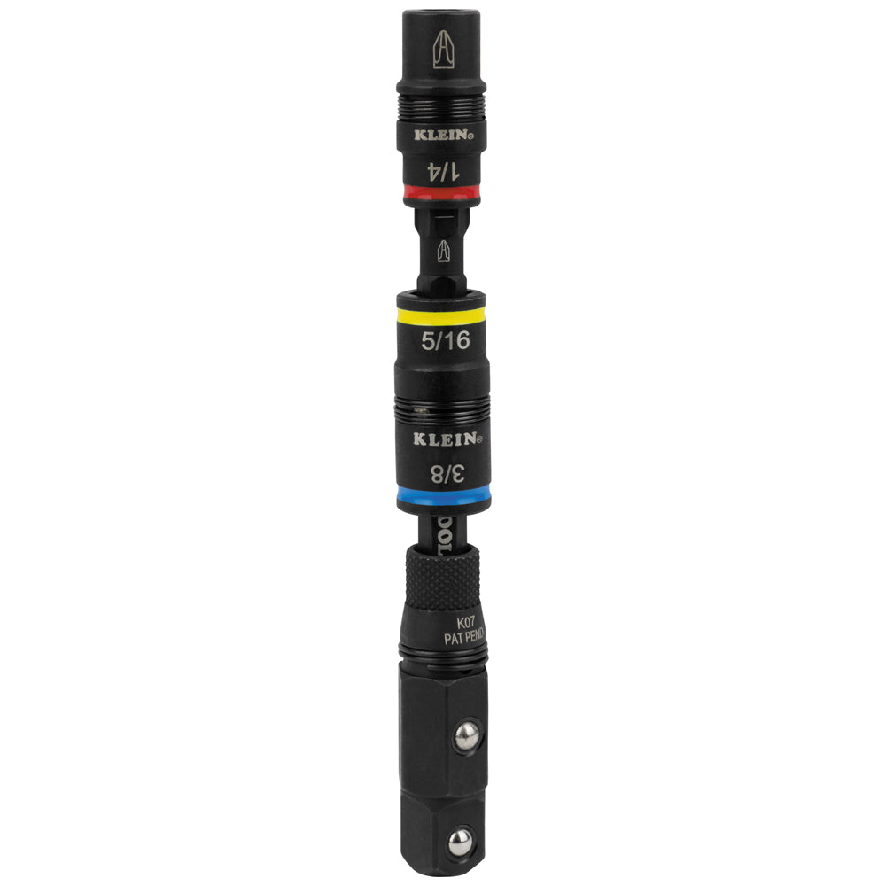 Klein Tools 32517HD KNECT™ 17-in-1 Impact-Rated Hybrid Screwdriver / Nut Driver - Edmondson Supply