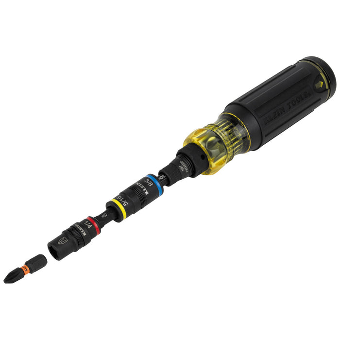 Klein Tools 32517HD KNECT™ 17-in-1 Impact-Rated Hybrid Screwdriver / Nut Driver - Edmondson Supply