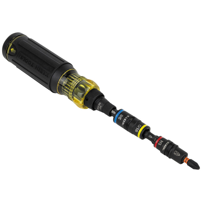 Klein Tools 32517HD KNECT™ 17-in-1 Impact-Rated Hybrid Screwdriver / Nut Driver - Edmondson Supply