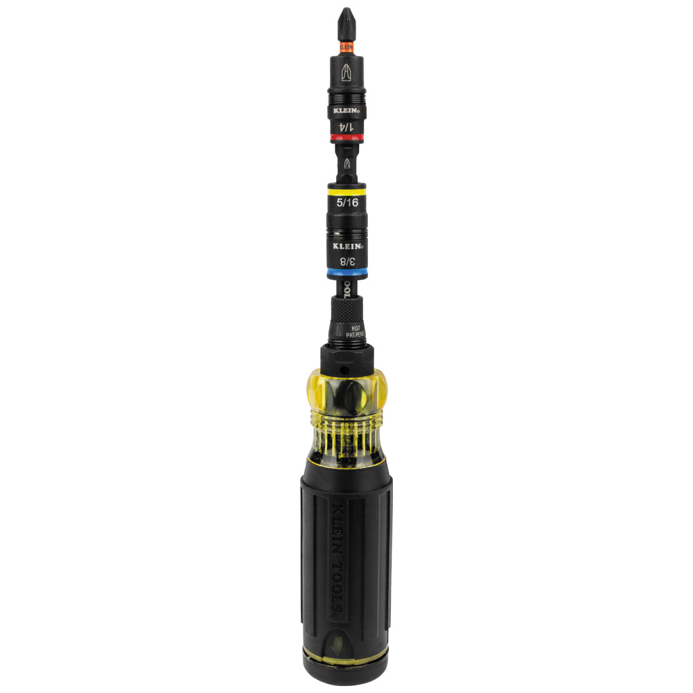 Klein Tools 32517HD KNECT™ 17-in-1 Impact-Rated Hybrid Screwdriver / Nut Driver - Edmondson Supply