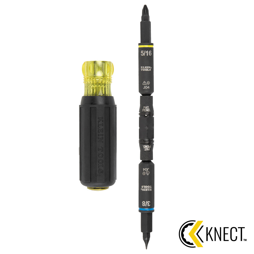 Klein Tools 32527HD KNECT™ Impact-Rated HVAC Screwdriver / Nut Driver, 11-in-1 - Edmondson Supply