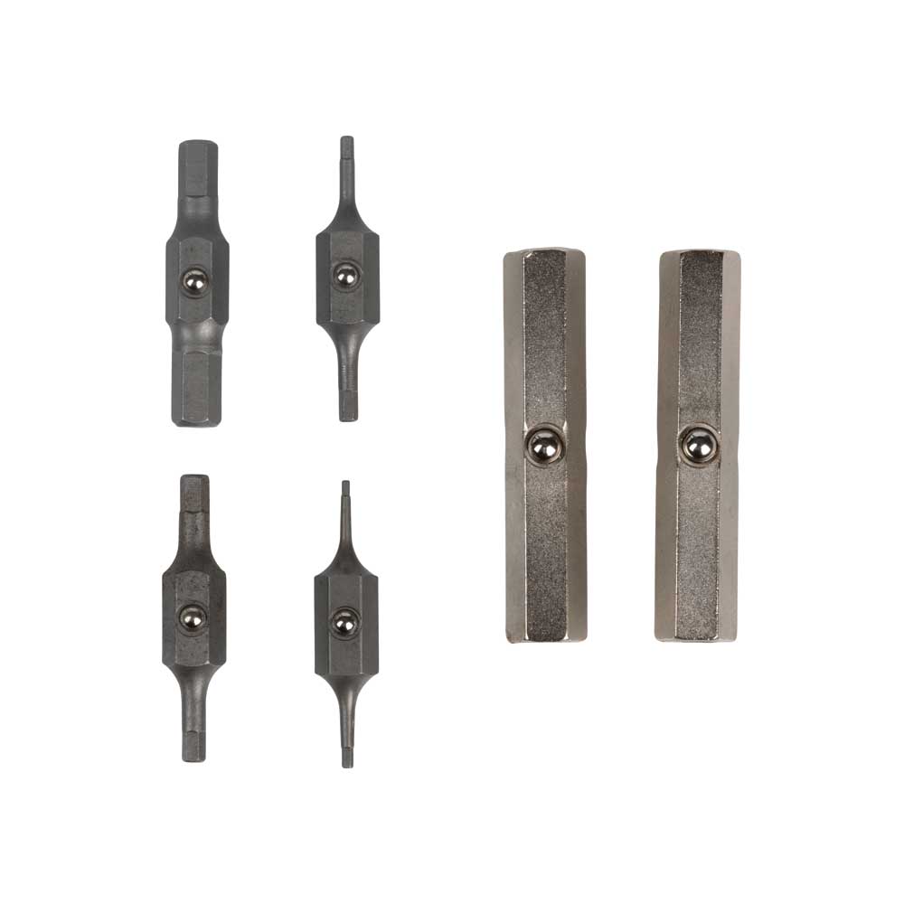 Klein Tools 32539 10-Fold Screwdriver / Nut Driver, Metric Hex - Edmondson Supply