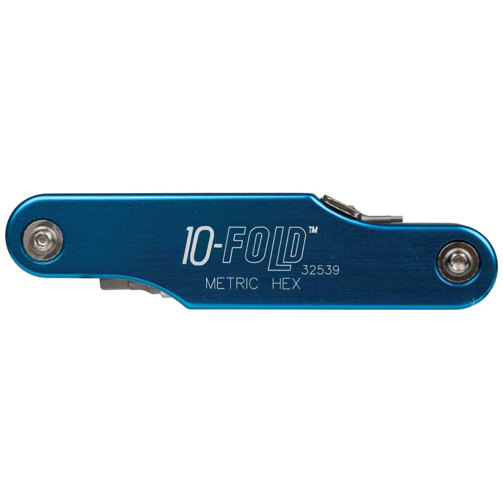 Klein Tools 32539 10-Fold Screwdriver / Nut Driver, Metric Hex - Edmondson Supply