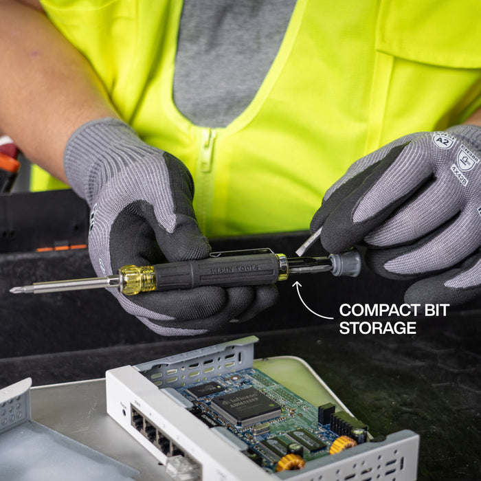 Klein Tools 32600P 13-in-1 All-Purpose Pocket Precision Screwdriver - Edmondson Supply