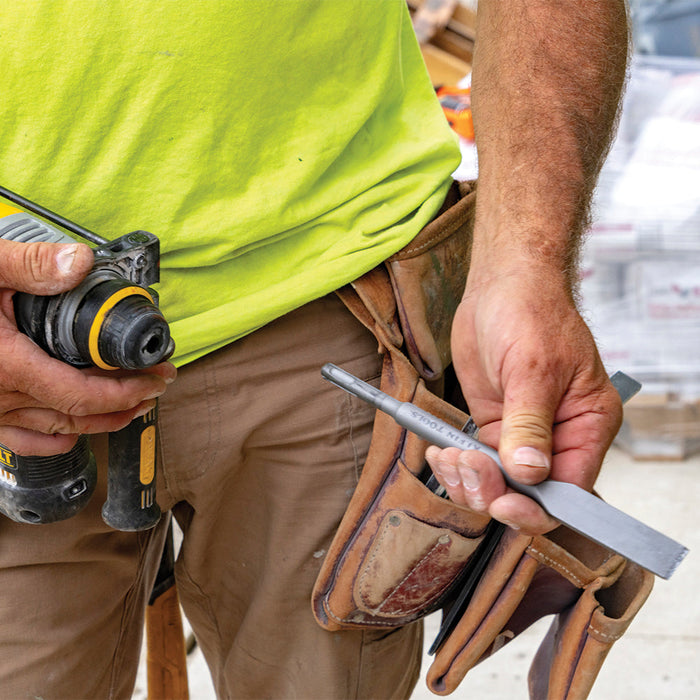 Klein Tools 32755SD SDS Chisel Bit Set with Handle 6-Piece - Edmondson Supply