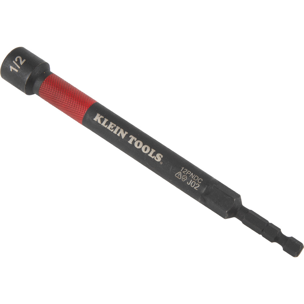 Klein Tools 12PNDC 1/2-Inch Magnetic Color-Coded Power Nut Setter - Edmondson Supply