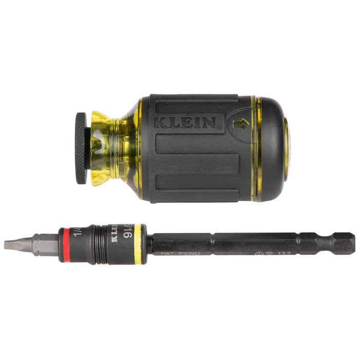 Klein Tools 32308HD 12-in-1 Impact Rated Stubby Driver Set with Flip Sockets - Edmondson Supply