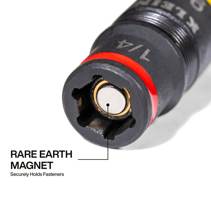 Klein Tools 32933KIT Impact-Rated Flip Socket Set, SAE and Metric - Edmondson Supply