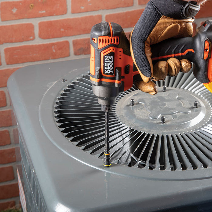 Klein Tools 32933M 6-in-1 Impact Rated Flip Socket Set, Metric - Edmondson Supply