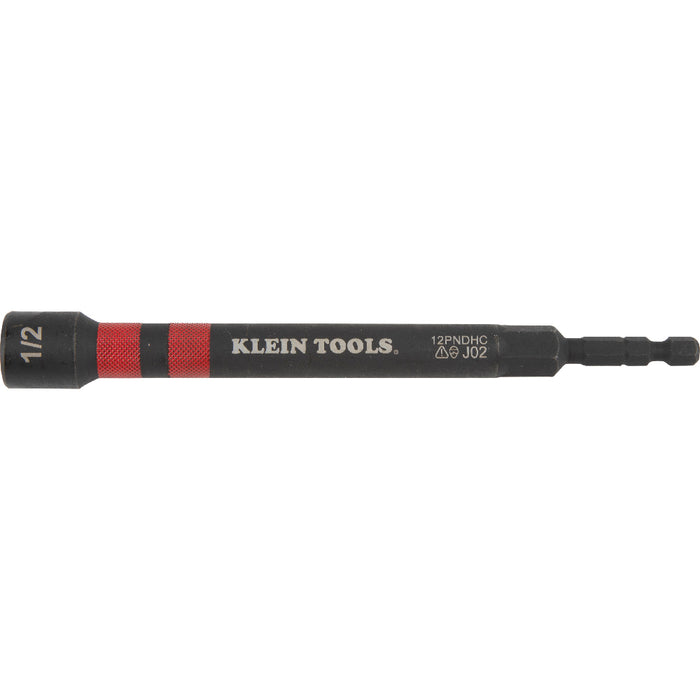 Klein Tools 12PNDHC 1/2-Inch Hollow Magnetic Color-Coded Power Nut Driver - Edmondson Supply