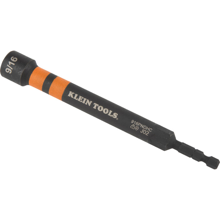 Klein Tools 32950 Hollow Magnetic Color-Coded Ratcheting Power Nut Drivers, 7-Piece - Edmondson Supply