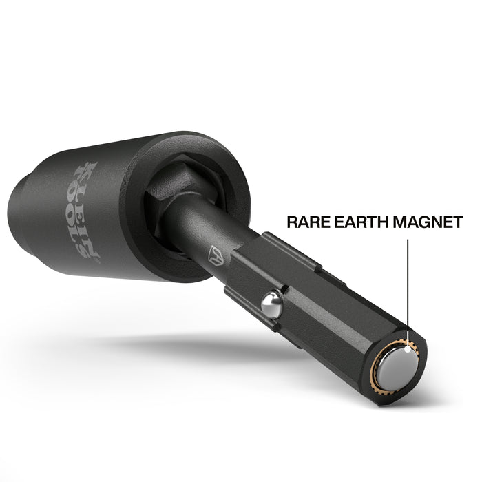Klein Tools 32982 Impact Flip Socket With Swivel Adapter, 3-Piece - Edmondson Supply