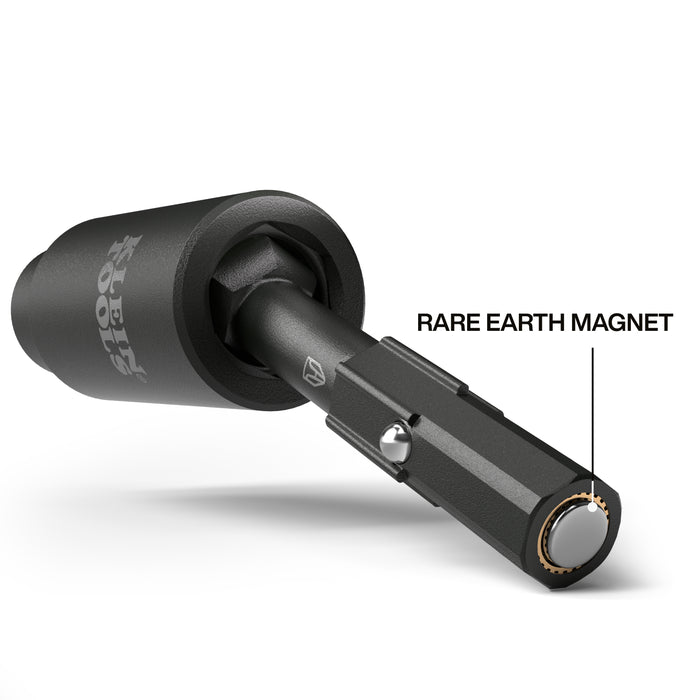 Klein Tools 32984 Impact Flip Socket Set With Swivel Adapter, 6 Piece - Edmondson Supply