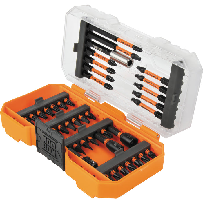 Klein Tools 33801 ProFlex Impact Driver Bit Set, 40-Piece - Edmondson Supply