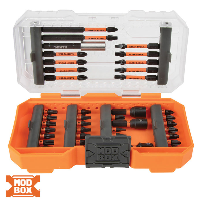 Klein Tools 33801 ProFlex Impact Driver Bit Set, 40-Piece - Edmondson Supply