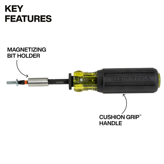 Klein Tools 33806 ProFlex Impact Driver Bit and Socket Set, SAE, 43-Piece - Edmondson Supply