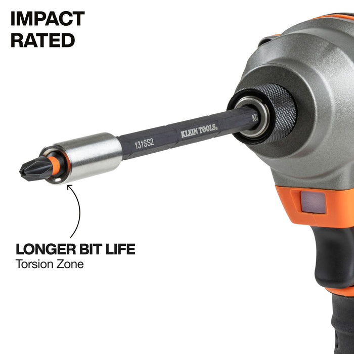 Klein Tools 33806 ProFlex Impact Driver Bit and Socket Set, SAE, 43-Piece - Edmondson Supply