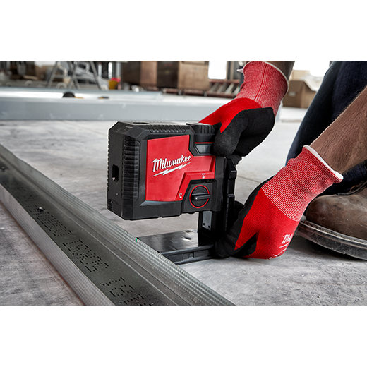 Milwaukee 3510-21 USB Rechargeable Green 3-Point Laser - Edmondson Supply