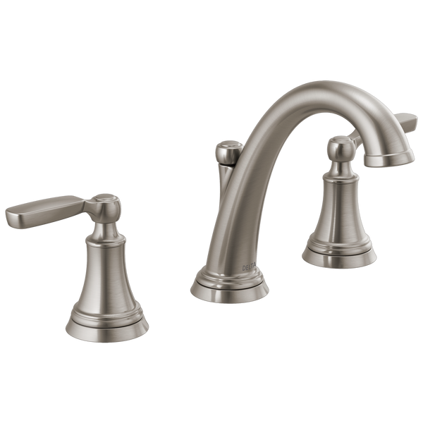 Delta 3532LF-SSMPU WOODHURST® Two Handle Widespread Bathroom Faucet In Stainless