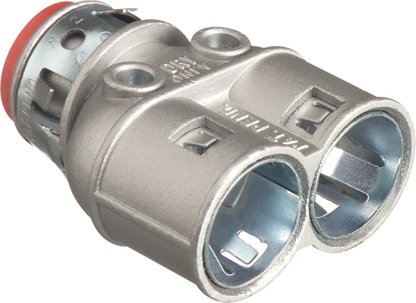 Arlington Industries 3838AST SNAP²IT® Duplex Connectors, MC Cable Connector - Edmondson Supply