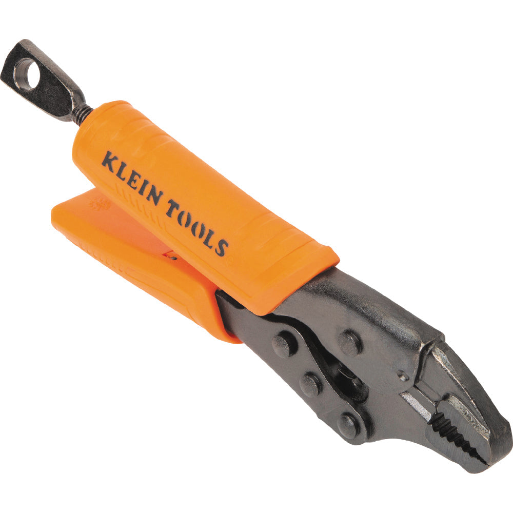 Klein Tools 38600 Curved Jaw Locking Pliers, 5-Inch - Edmondson Supply