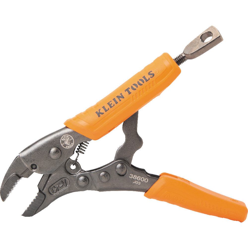 Klein Tools 38600 Curved Jaw Locking Pliers, 5-Inch - Edmondson Supply