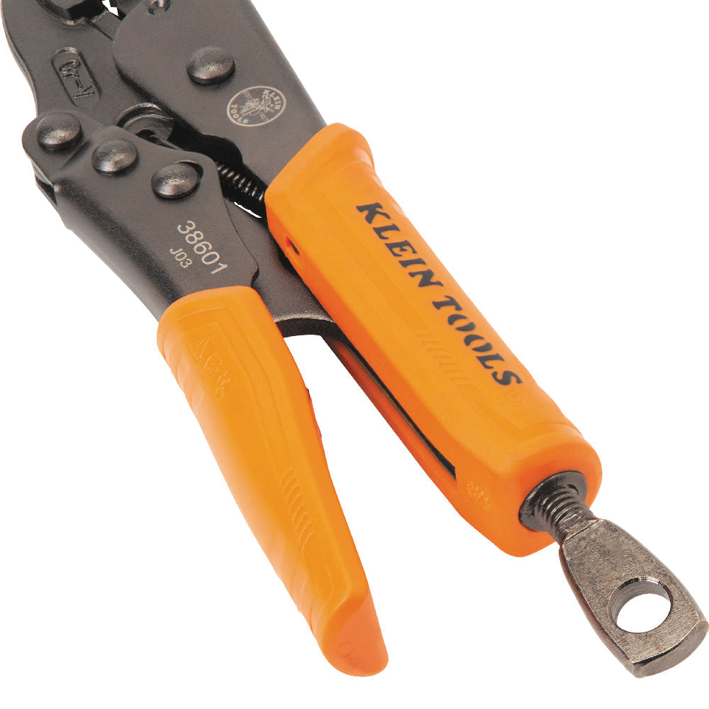 Klein Tools 38601  Curved Jaw Locking Pliers, 7-Inch - Edmondson Supply