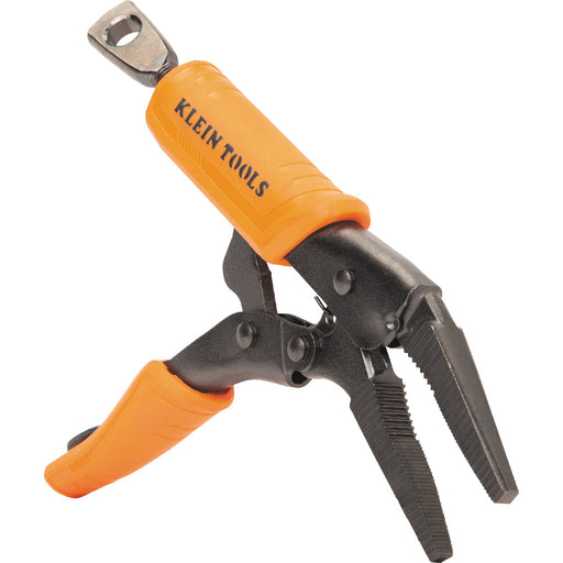 Klein Tools 38610 Long Nose Locking Pliers, 4-Inch - Edmondson Supply