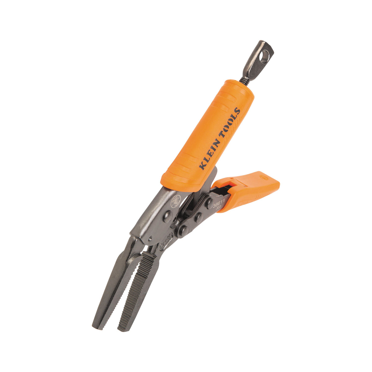 Klein Tools 38611 Long Nose Locking Pliers, 6-Inch - Edmondson Supply