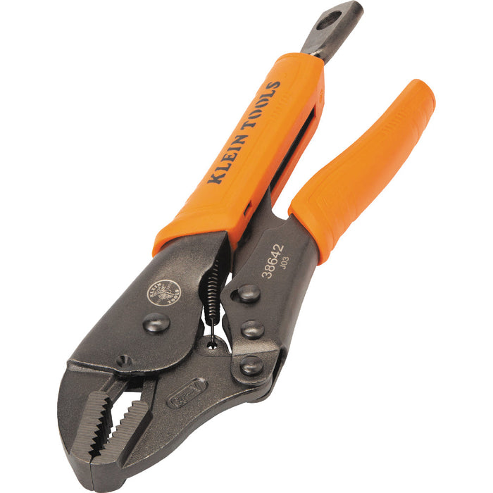 Klein Tools 38642 Straight Jaw Locking Pliers, 10-Inch - Edmondson Supply