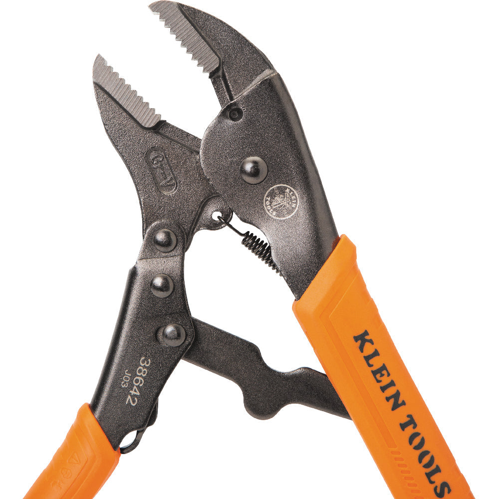 Klein Tools 38642 Straight Jaw Locking Pliers, 10-Inch - Edmondson Supply