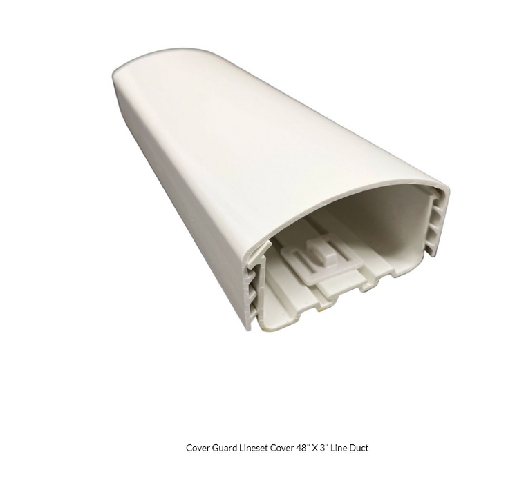 RectorSeal 3CGDUC CG 48" X 3" Line Duct (WHITE) - Edmondson Supply