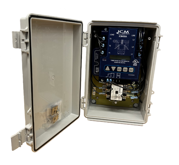ICM Controls 3VMS 3-Phase Surge Protection and 3-Phase Voltage Monitor - Edmondson Supply