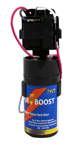 Supco 3W2 3-Wire Mechanical Potential Relay and Hard Start Capacitor - CSRU2 - Edmondson Supply