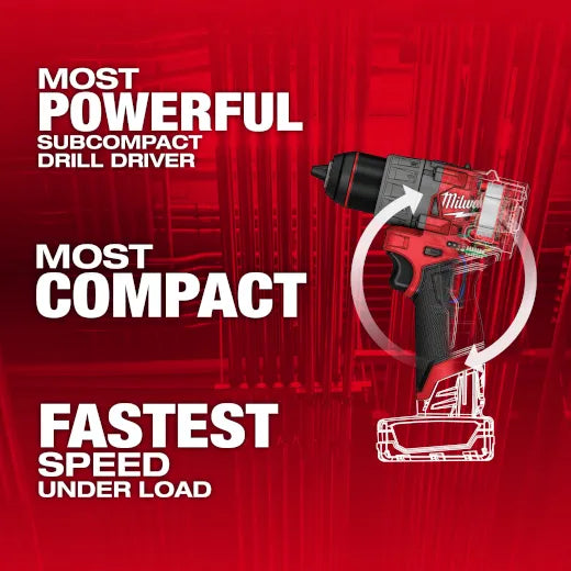 Milwaukee 3403-20 M12 FUEL™ 1/2" Drill/Driver (Bare Tool) - Edmondson Supply