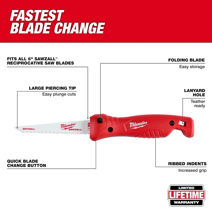 Milwaukee 48-22-0307 Folding Jab Saw - Edmondson Supply