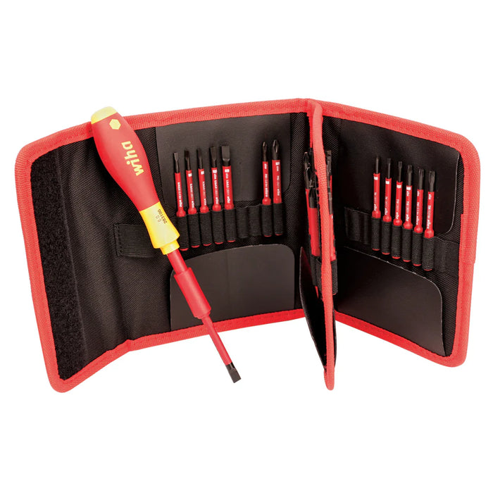 Wiha Tools 28399 30 Piece Insulated SoftFinish SlimLine Blade Set - Edmondson Supply