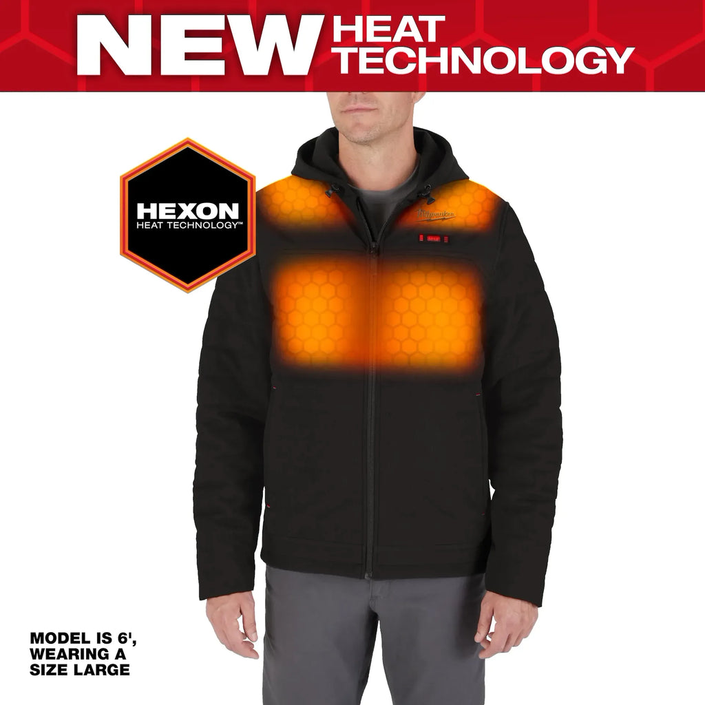 Milwaukee M102B-212X M12™ Heated AXIS™ Jacket Kit (Black 2XL
