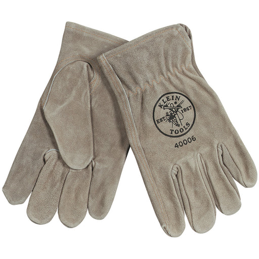 Klein Tools 40006 Cowhide Driver's Gloves, Large - Edmondson Supply