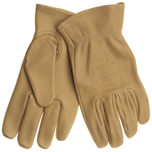 Klein Tools 40022 Cowhide Work Gloves, Large - Edmondson Supply