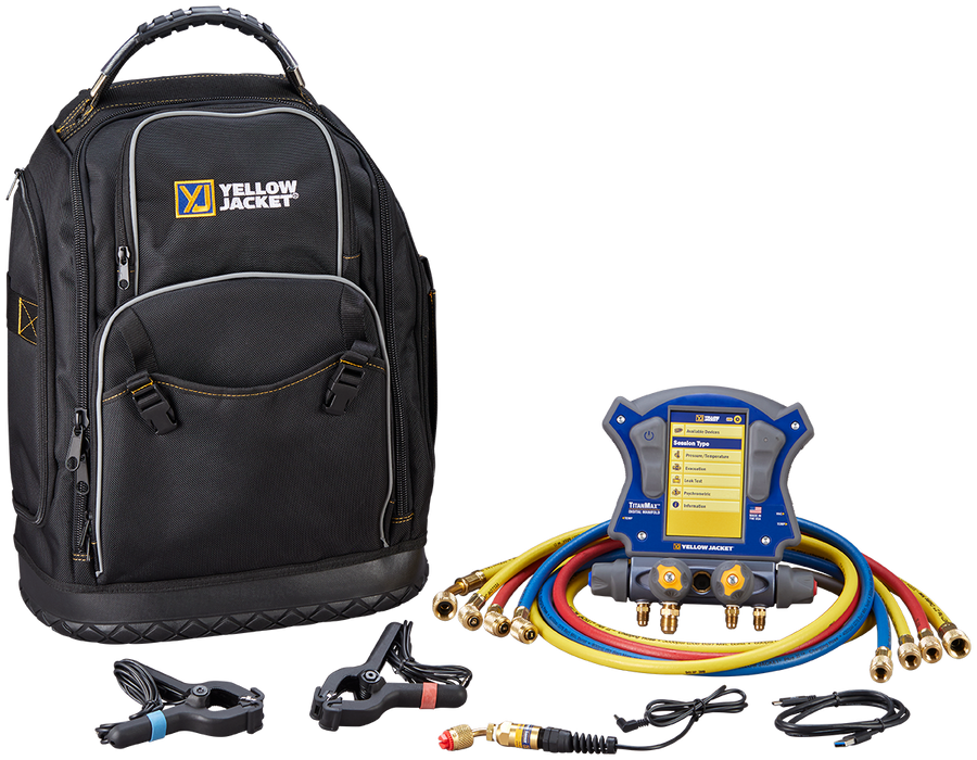 Yellow Jacket 40880 TITANMAX™ Digital Manifold Kit