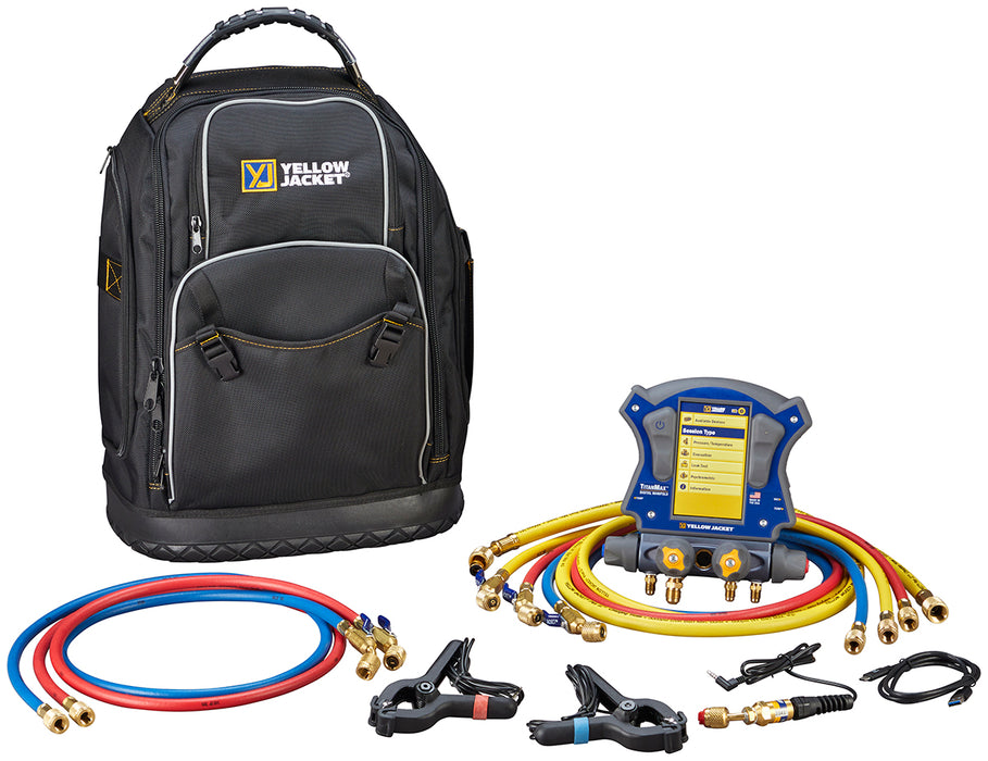 Yellow Jacket 40885 TITANMAX™ Deluxe Digital Manifold Kit - Edmondson Supply