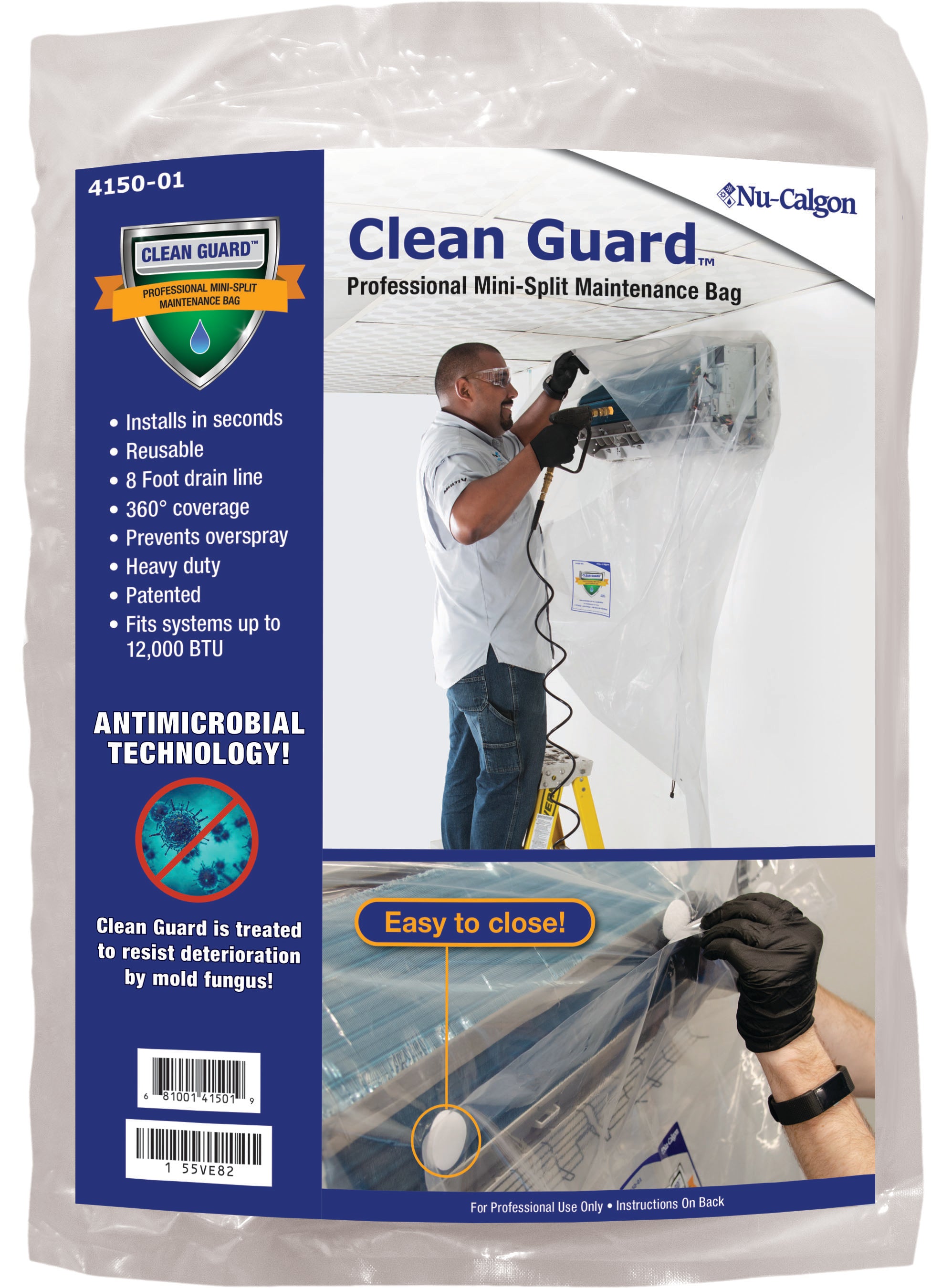 Nu-Calgon 4150-01 Clean Guard (units up to 12,000 BTU) - Edmondson Supply