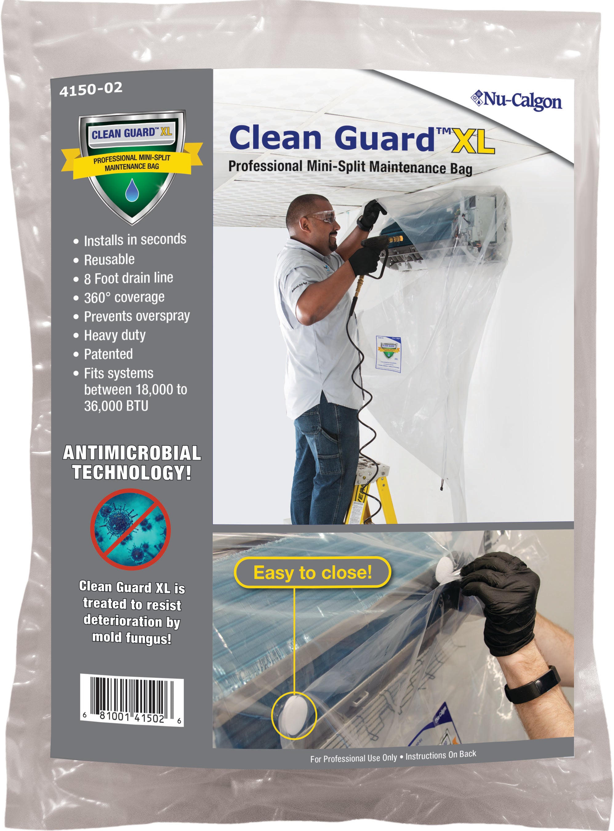 Nu-Calgon 4150-02 Clean Guard XL (units 18,000 to 36,000 BTU) - Edmondson Supply