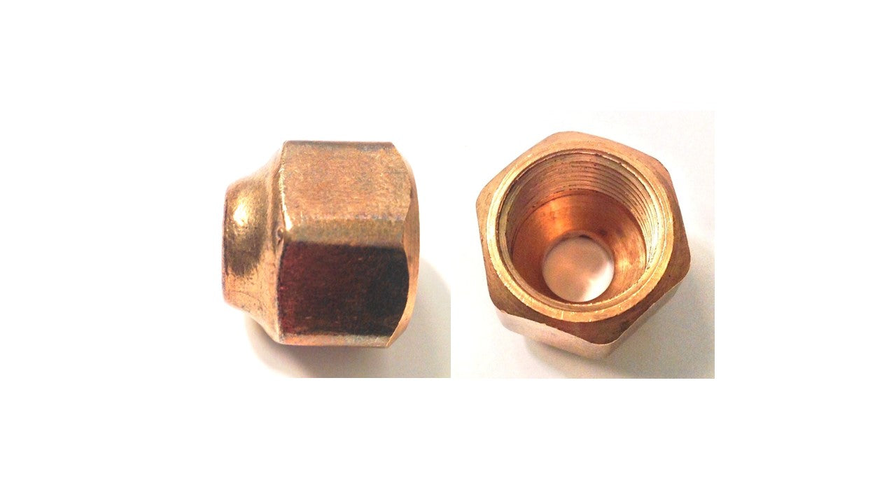 Holyoke Fittings 41FP-86 1/2" x 3/8" Reducing Short Forged Nut - Edmondson Supply