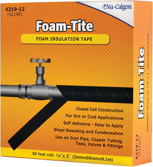 Nu-Calgon 4219-12 Foam-Tite Insulation Tape - Edmondson Supply