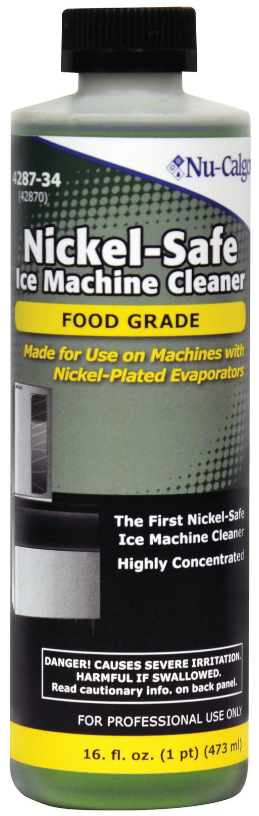 Nu-Calgon 4287-34 Nickel-Safe Ice Machine Cleaner, 16 oz. - Edmondson Supply