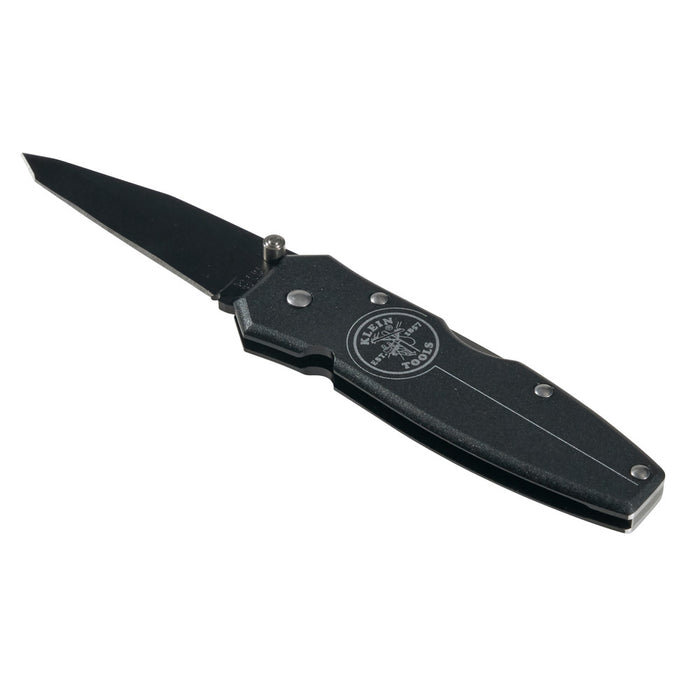 Klein Tools 44052BLK Tanto Lockback Knife 2-1/2-Inch Blade - Edmondson Supply