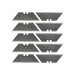 Klein Tools 44124 Utility Knife Blades, 10-Pack - Edmondson Supply